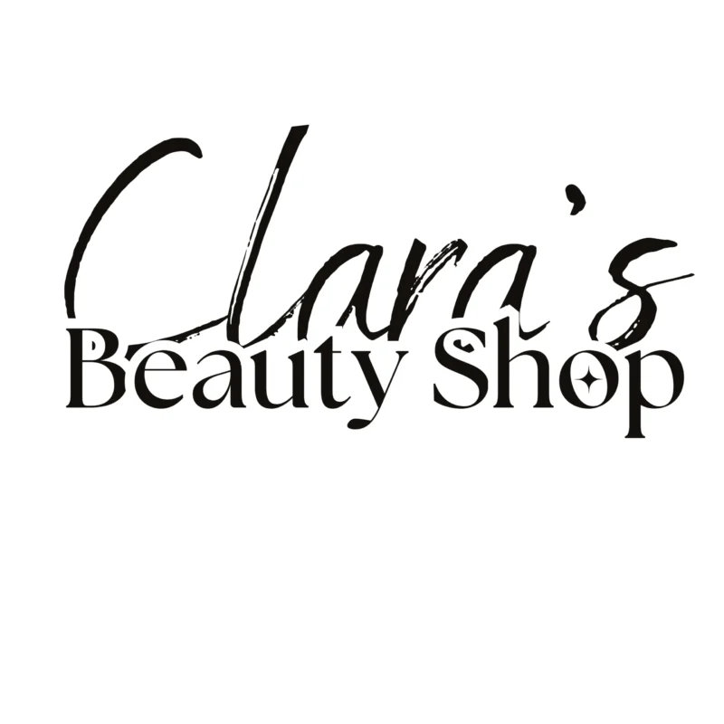 logo claras beauty shop logo claras beauty shop