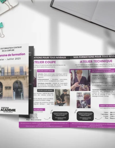 Réalisation support imprimé