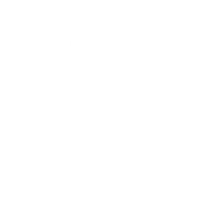 logo inaricom en blanc, version rectangle avec le tampon avec les fleurs de frangipanier
